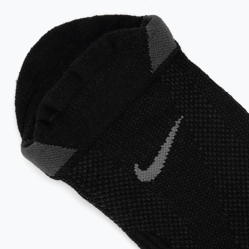 Чорапи Nike Running Lightweight No-Showblack/dark smoke grey/smoke grey 3