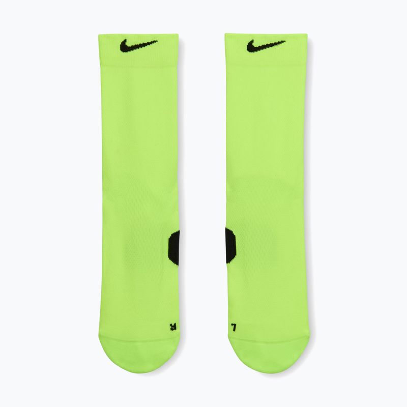 Чорапи Nike Running Midweight Crew volt/black/black 2