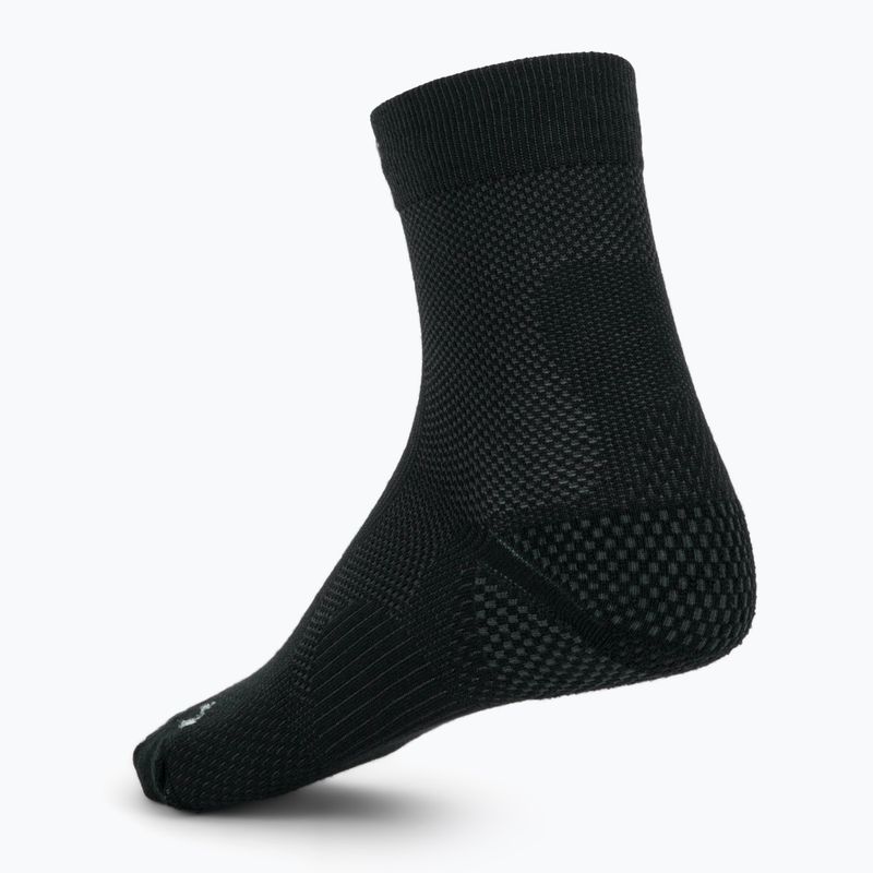 Чорапи Nike Running Lightweight Micro Crew Socks black/pure platinum/smoke grey 2