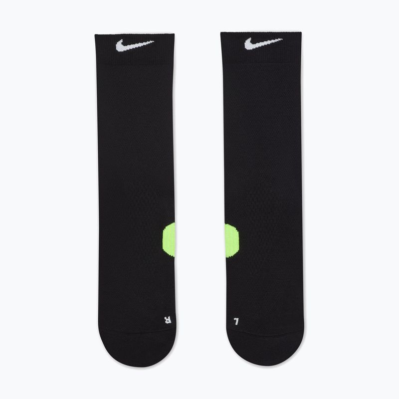 Чорапи Nike Running Midweight Crew black/smoke grey/white 2