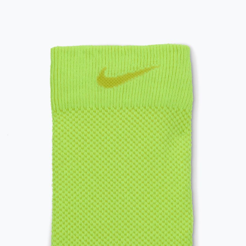 Чорапи Nike Running Lightweight Crew volt/bright cactus/black/bright cactus 4