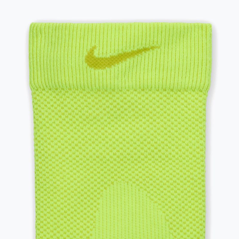 Чорапи Nike Running Lightweight Micro Crewvolt/bright cactus/black/bright cactus 4