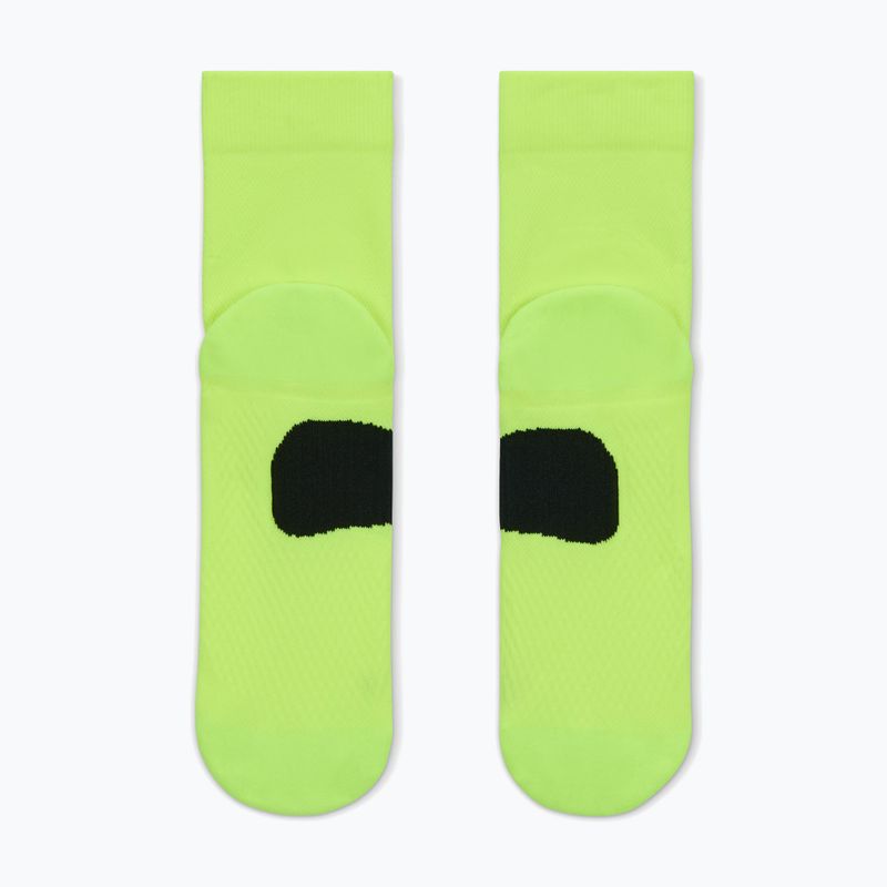 Чорапи Nike Running Midweight Micro Crew volt/black/black 3