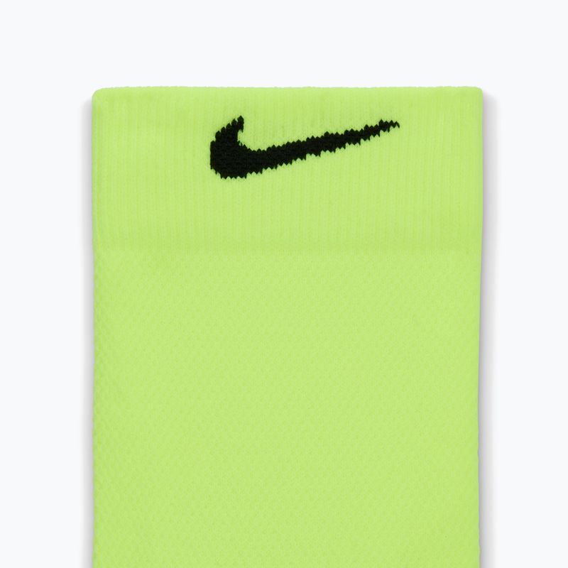 Чорапи Nike Running Midweight Micro Crew volt/black/black 4