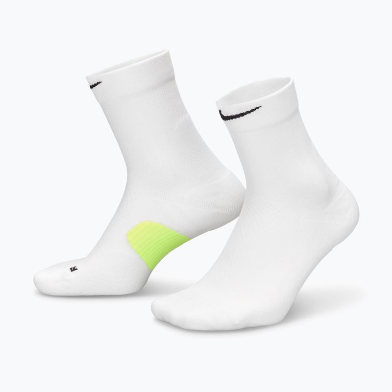 Чорапи Nike Running Midweight Micro Crew white/volt/black