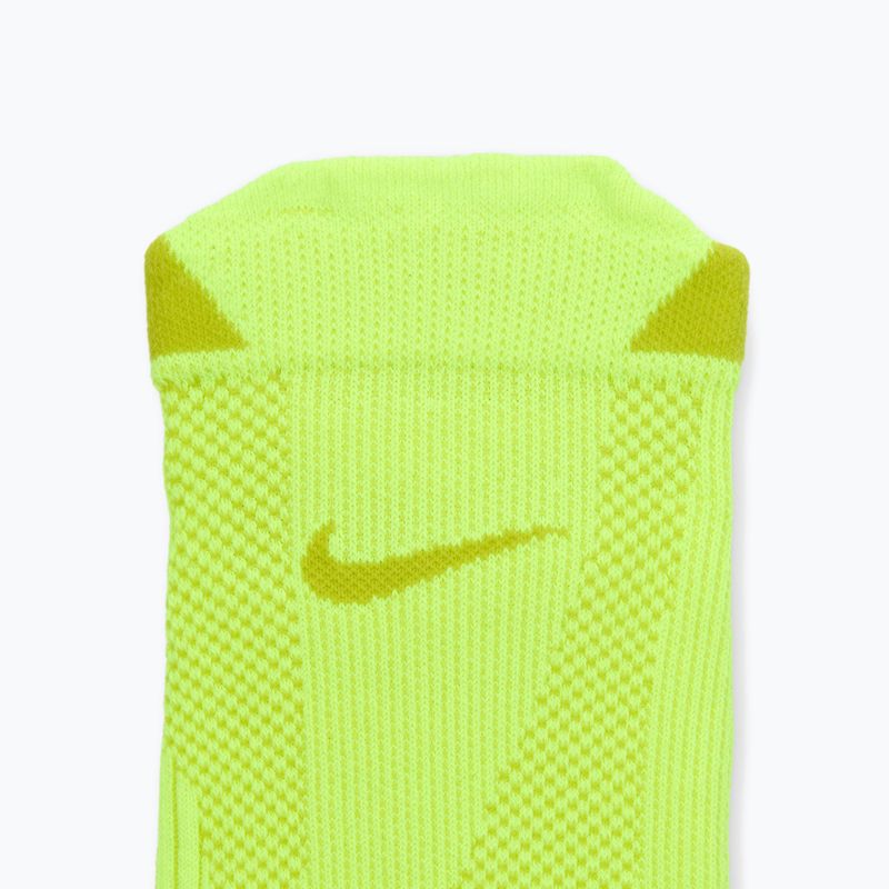 Чорапи Nike Running Lightweight No-Show volt/bright cactus/black/bright cactus 4
