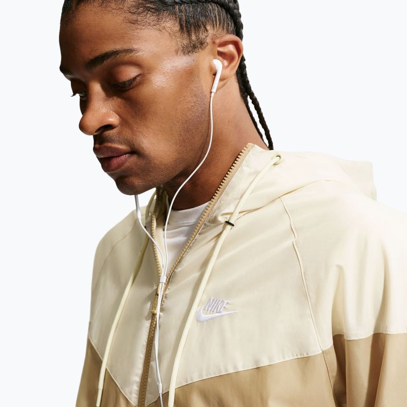 Мъжко яке Nike Sportswear Windrunner parachute beige/light khaki/white 5