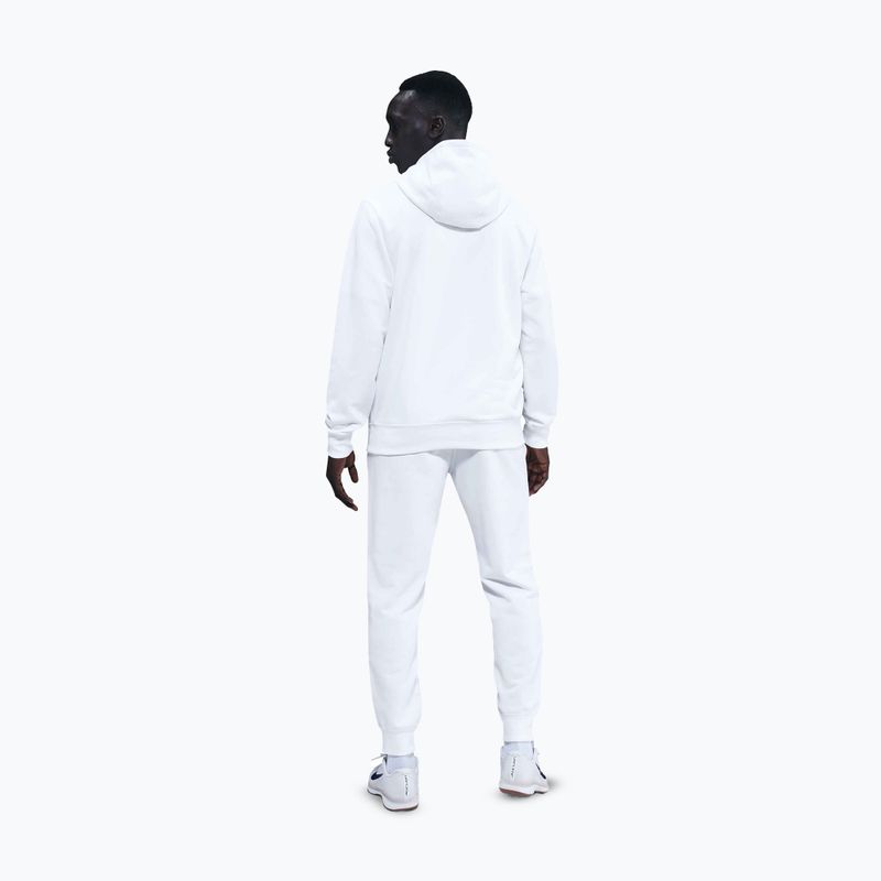 Мъжки тенис суитшърт Nike Court Dri-Fit Heritage French Terry Hoodie white/black 3