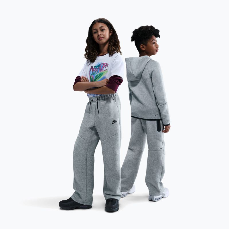 Детски панталони Nike Sportswear Tech Fleece dark grey heather/black/black 2