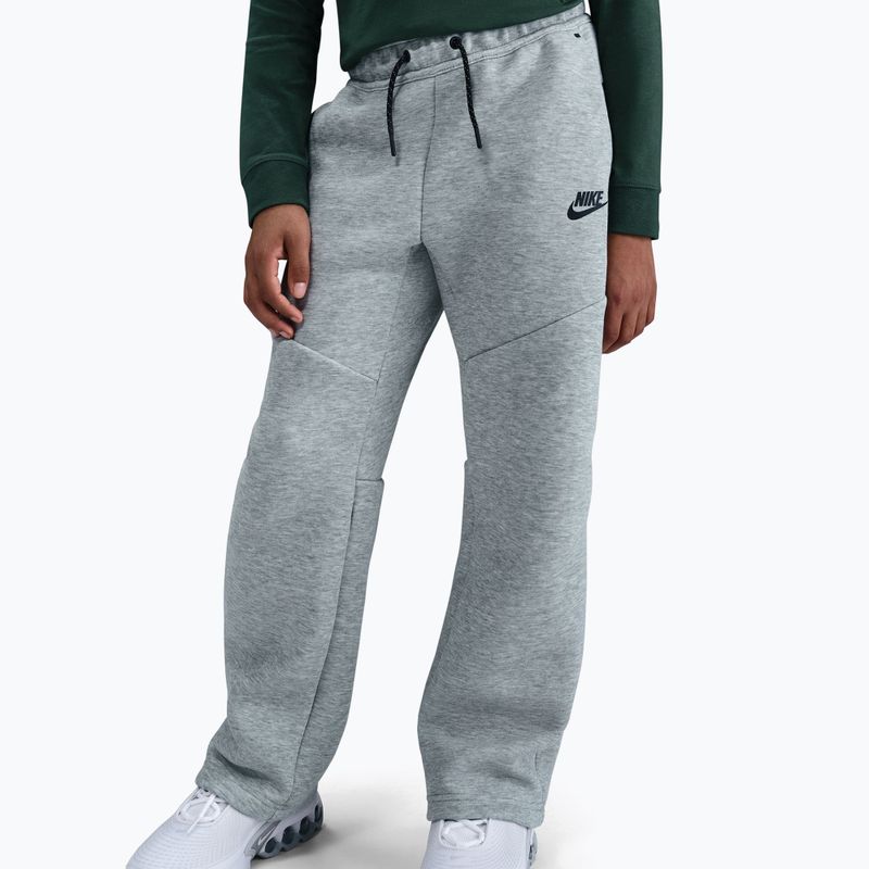 Детски панталони Nike Sportswear Tech Fleece dark grey heather/black/black 3