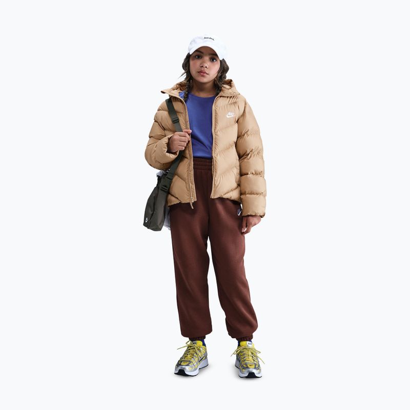 Детско ватирано яке Nike Sportswear All Day Play hemp/white 2