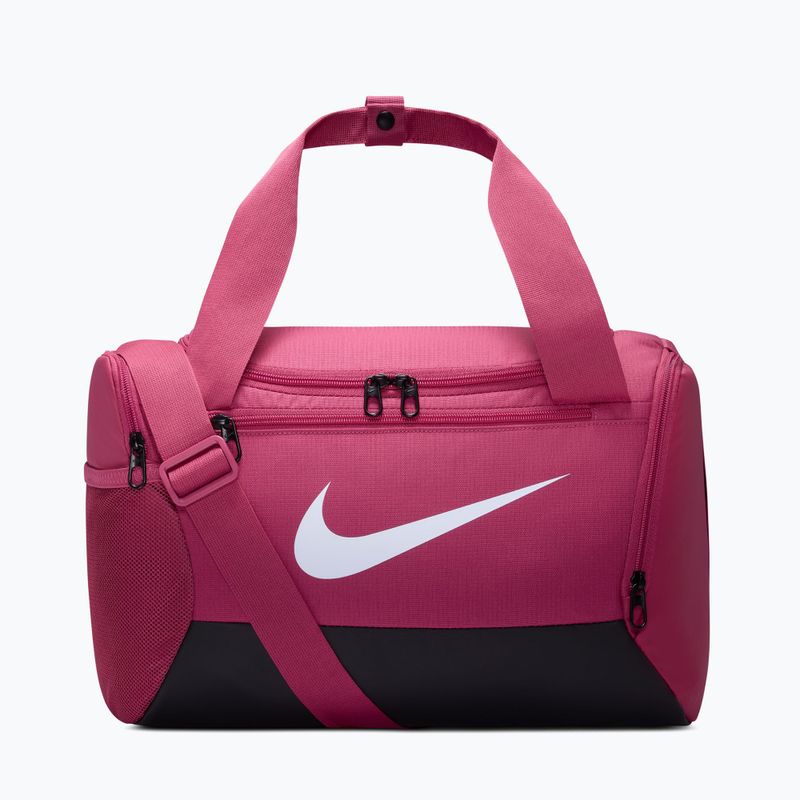 Чанта за тренировки Nike Brasilia 9.5 Duffle 25 l sweet beet/black/white