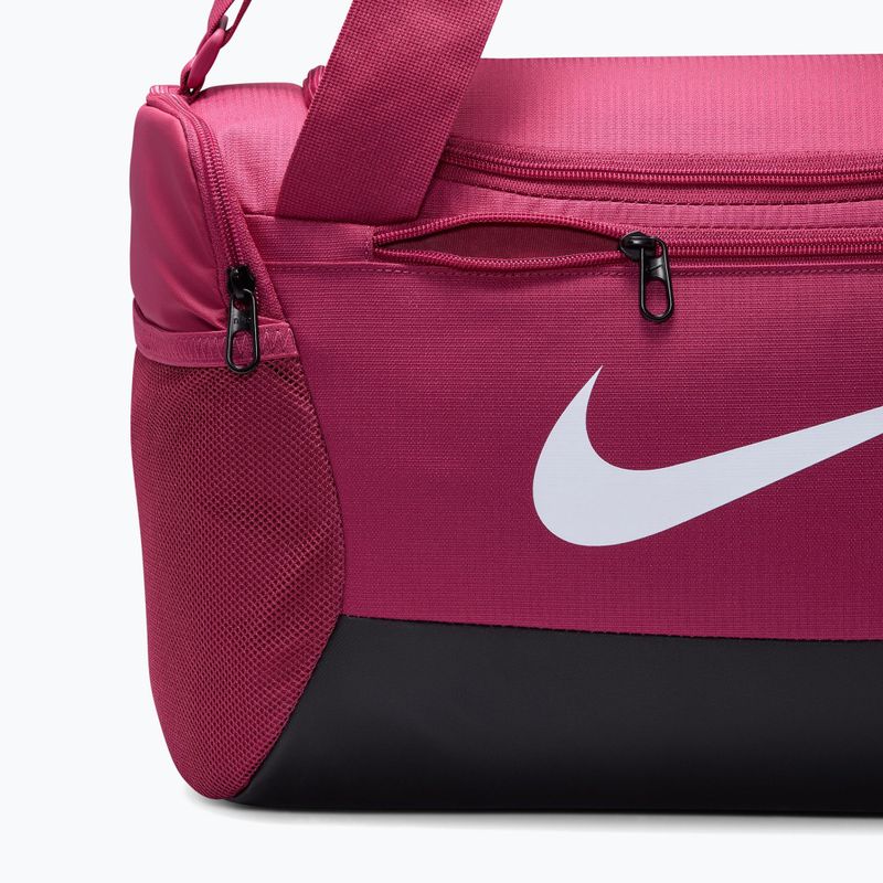 Чанта за тренировки Nike Brasilia 9.5 Duffle 25 l sweet beet/black/white 4