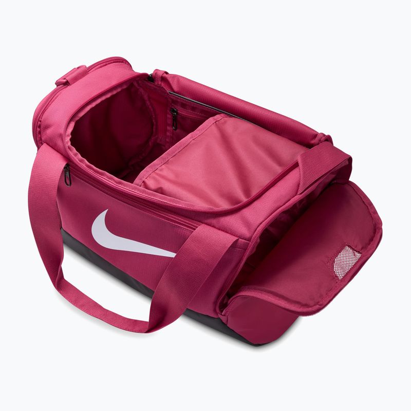 Чанта за тренировки Nike Brasilia 9.5 Duffle 25 l sweet beet/black/white 8