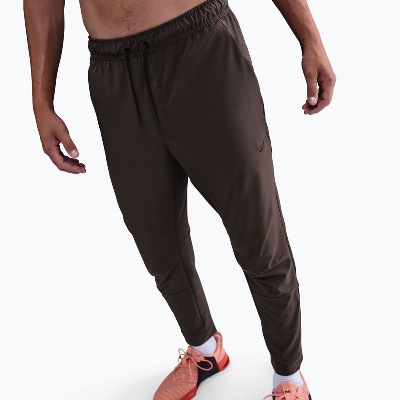 Мъжки панталони за бягане Nike Unlimited baroque brown/black/baroque brown 4