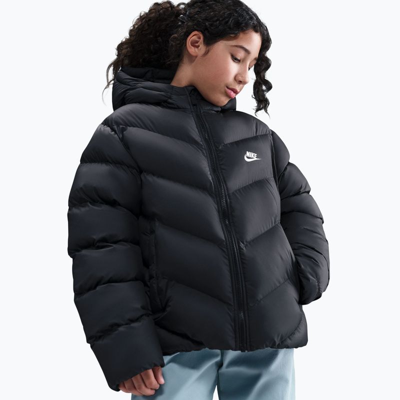 Детско яке Nike Sportswear All Day Play black/white 2