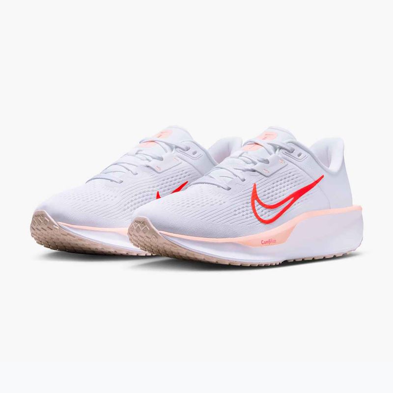 Дамски обувки за бягане Nike Quest 6 white / bright crimson / washed coral 3