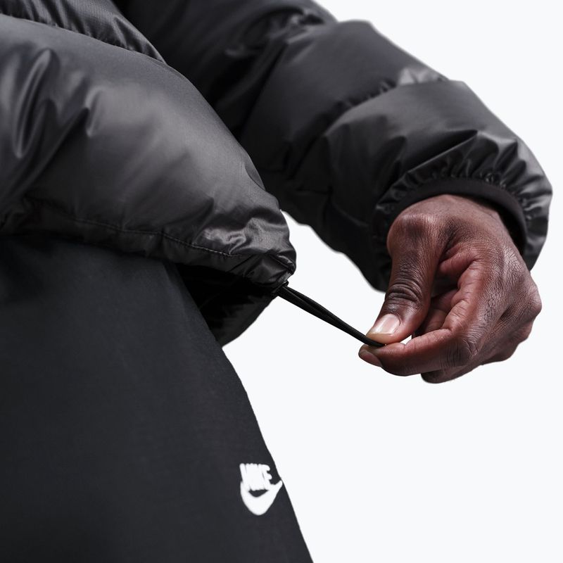 Мъжко пухено яке Nike Windrunner black/black/white 9