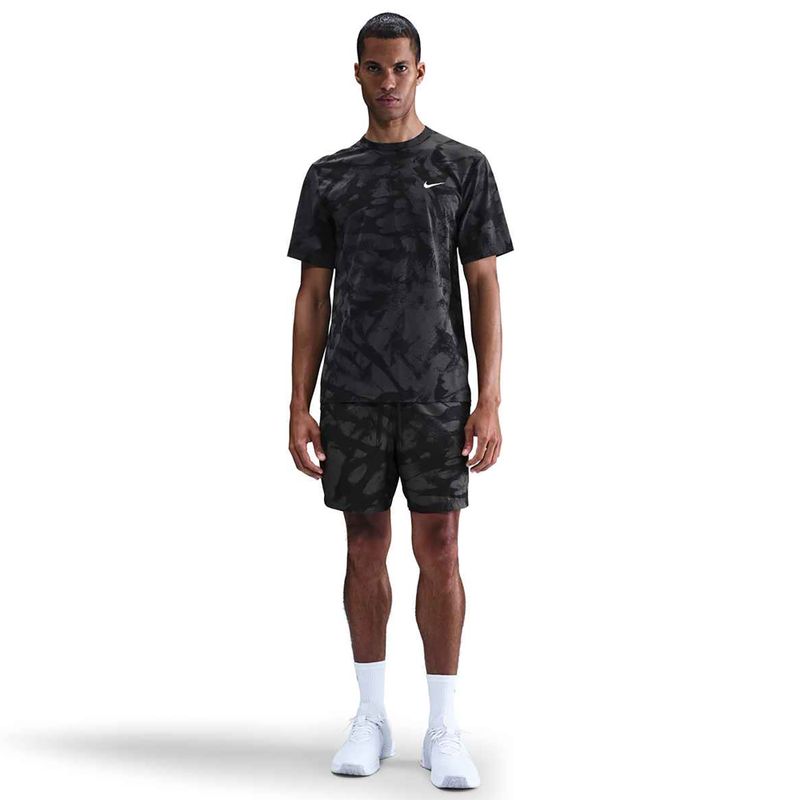 Мъжка тениска Nike Hyverse Dri-Fit UV anthracite/white 2