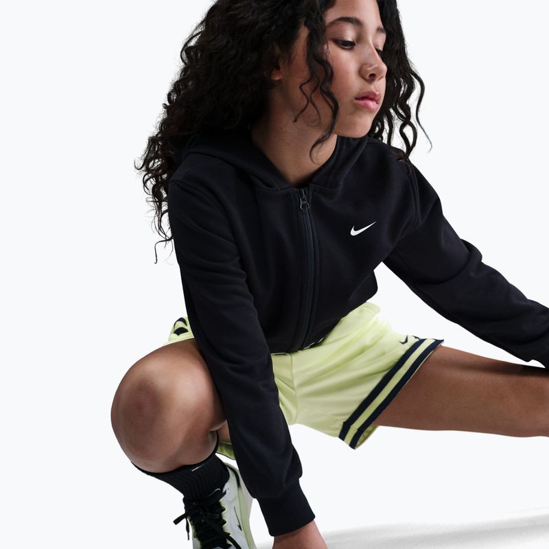 Детски суитшърт Nike Pro Fleece black/black/black/white 5