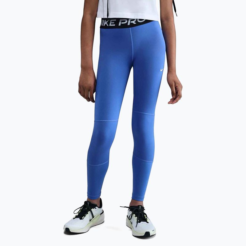 Детски клин Nike Pro Dri-FIT comet blue/black/white