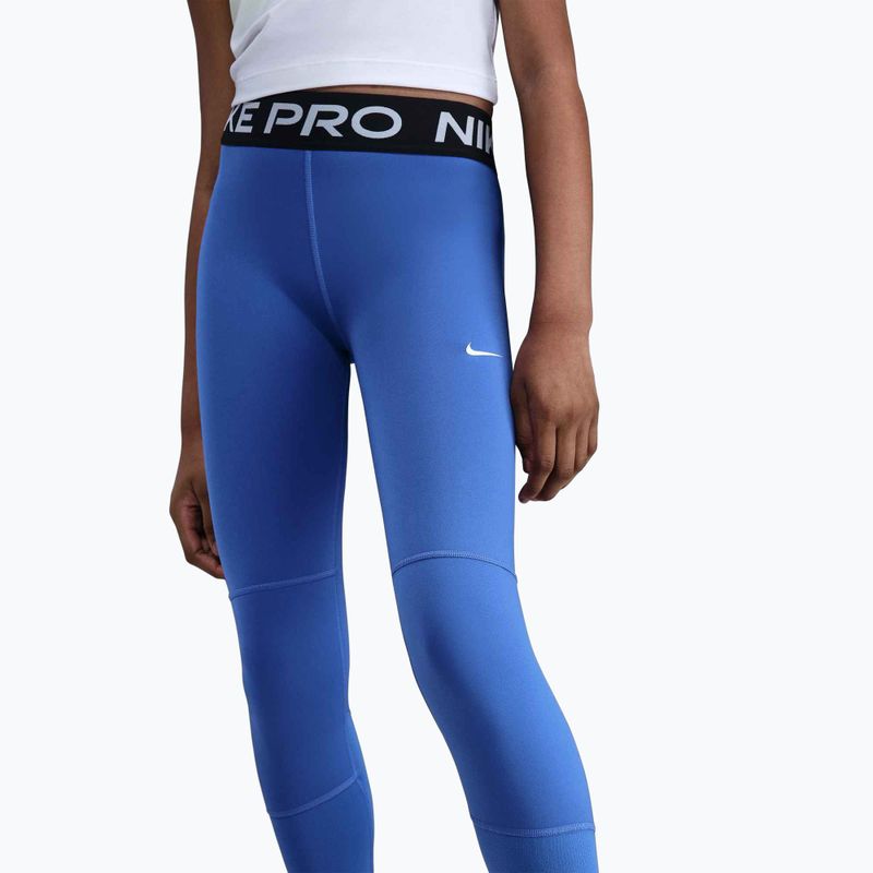 Детски клин Nike Pro Dri-FIT comet blue/black/white 4