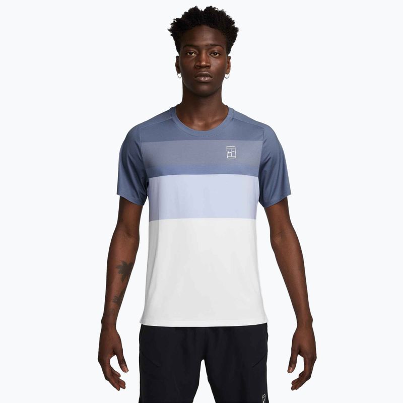 Мъжка тениска Nike Court Dri-Fit Advantage world indigo / white