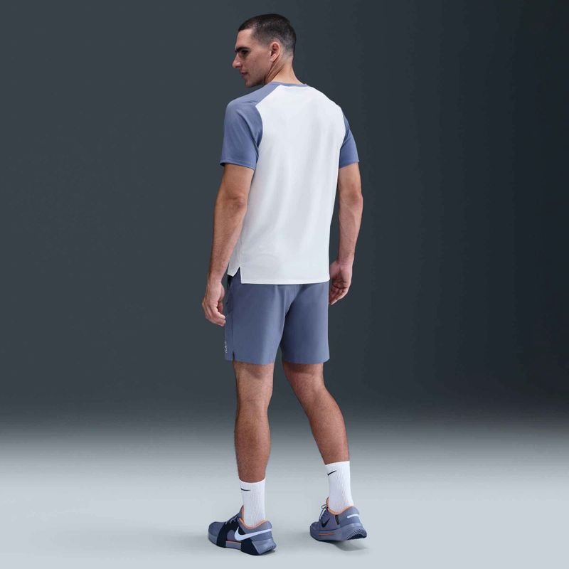 Мъжка тениска Nike Court Dri-Fit Advantage world indigo / white 6