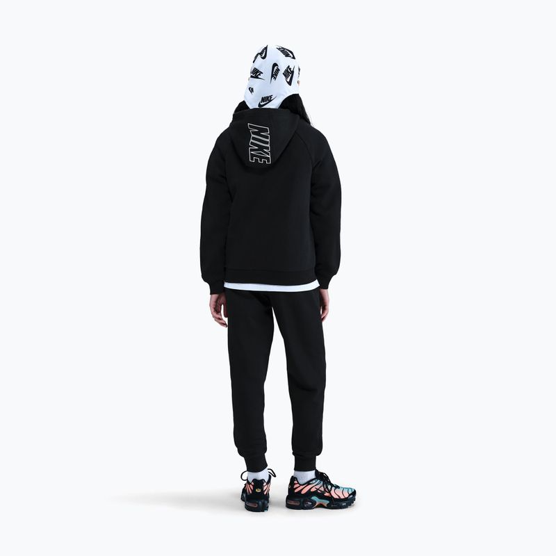 Детски анцуг Nike Sportswear Club Fleece Hooded black/black/white/white 6