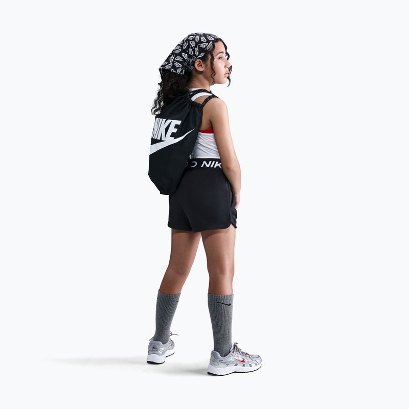 Детски къси панталони/шорти Nike Pro Fleece black/black/black/white 3