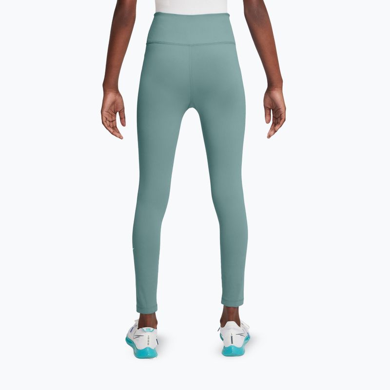 Детски клин Nike One Dri-Fit High-Waisted cannon/white 3