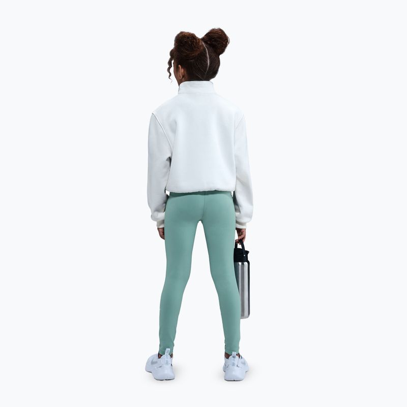 Детски клин Nike One Dri-Fit High-Waisted cannon/white 4