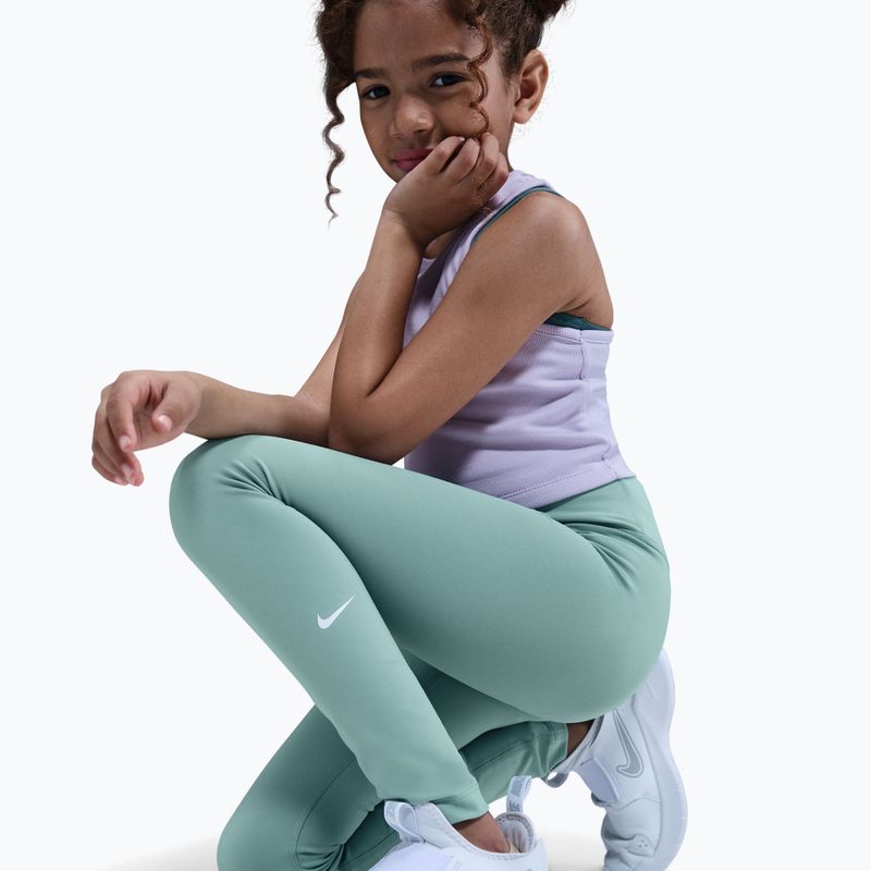 Детски клин Nike One Dri-Fit High-Waisted cannon/white 8