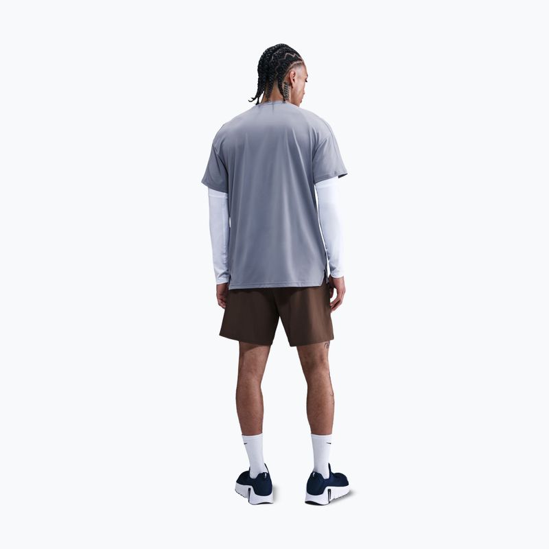 Мъжки тренировъчни шорти Nike Unlimited baroque brown/black/baroque brown 3
