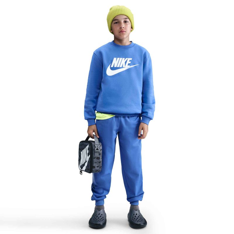 Детски суитшърт Nike Sportswear Club Fleece comet blue/white 2