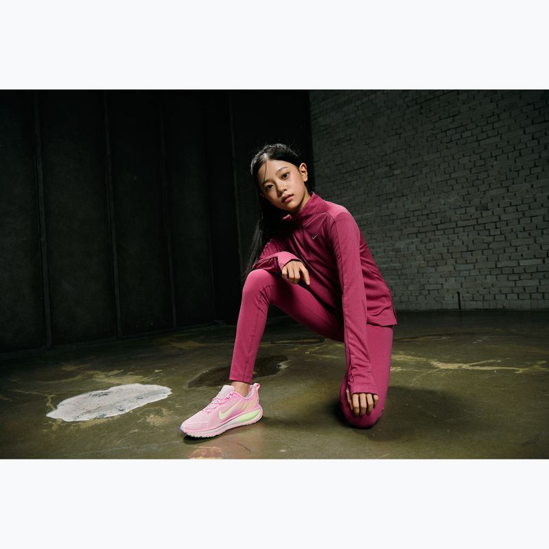 Детски клин Nike One Dri-Fit High-Waisted sweet beet/white 9