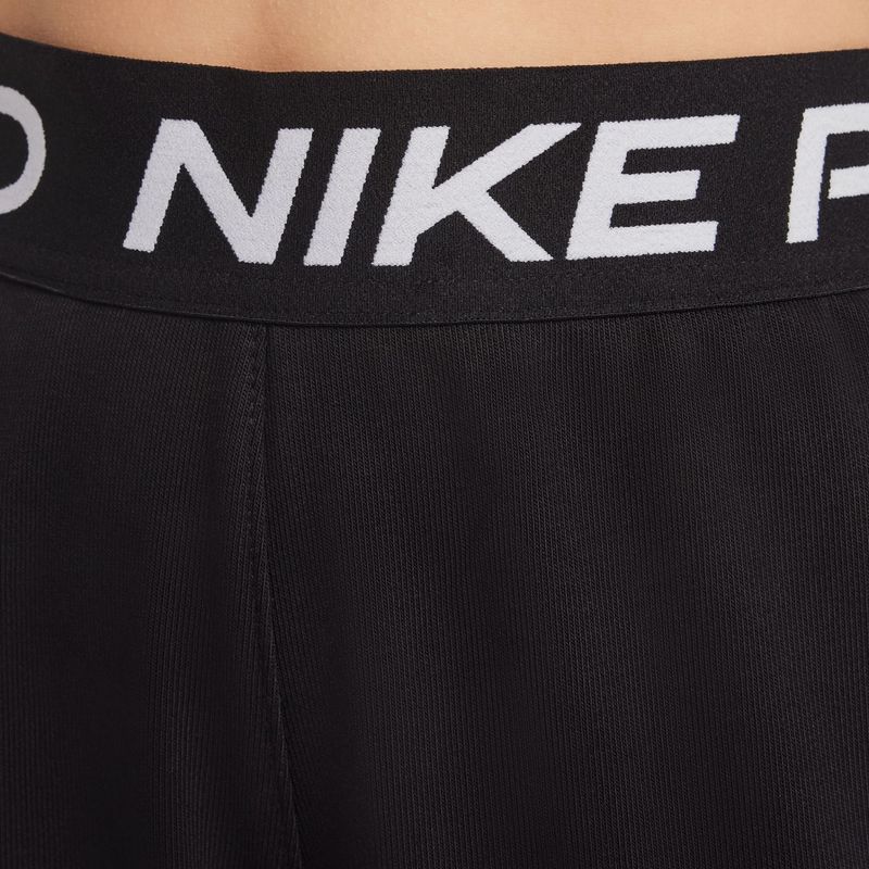 Детски панталони Nike Pro Fleece black/black/black/white 5