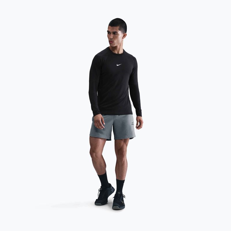 Мъжки шорти Nike Pro Training Dri-Fit 6“ smoke grey/black 2