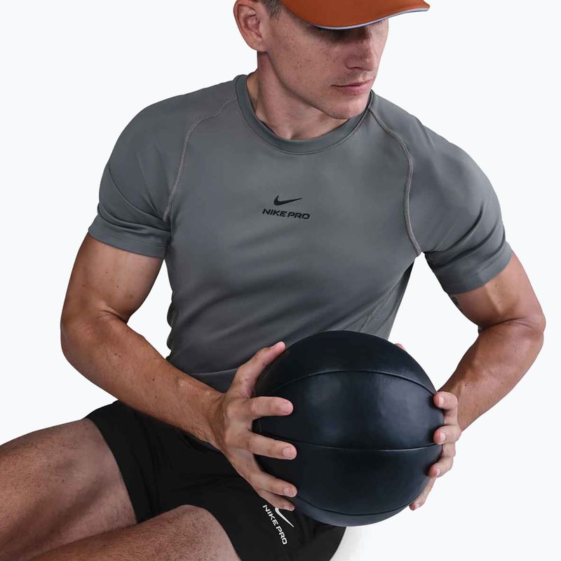 Мъжка тениска за тренировка Nike Pro Training Dri-Fit smoke grey/black 6