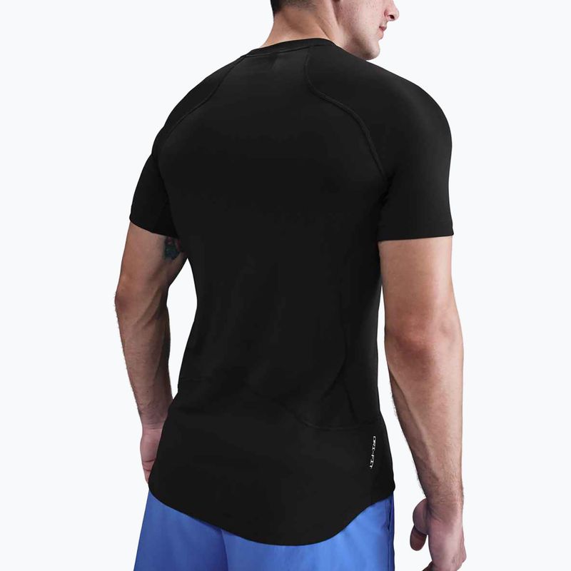Мъжка тениска за тренировка Nike Pro Training Dri-Fit black/white 3