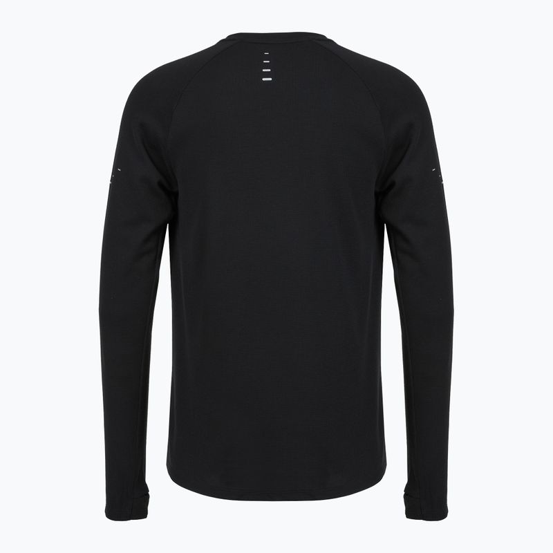 Мъжка блуза с дълъг ръкав за бягане Nike Stride Dri-Fit Waffle Crew black 8