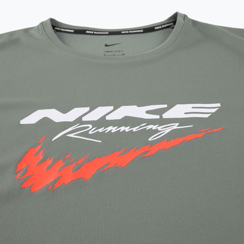 Мъжка тениска за бягане Nike Miler Dri-Fit UV smoke grey 8