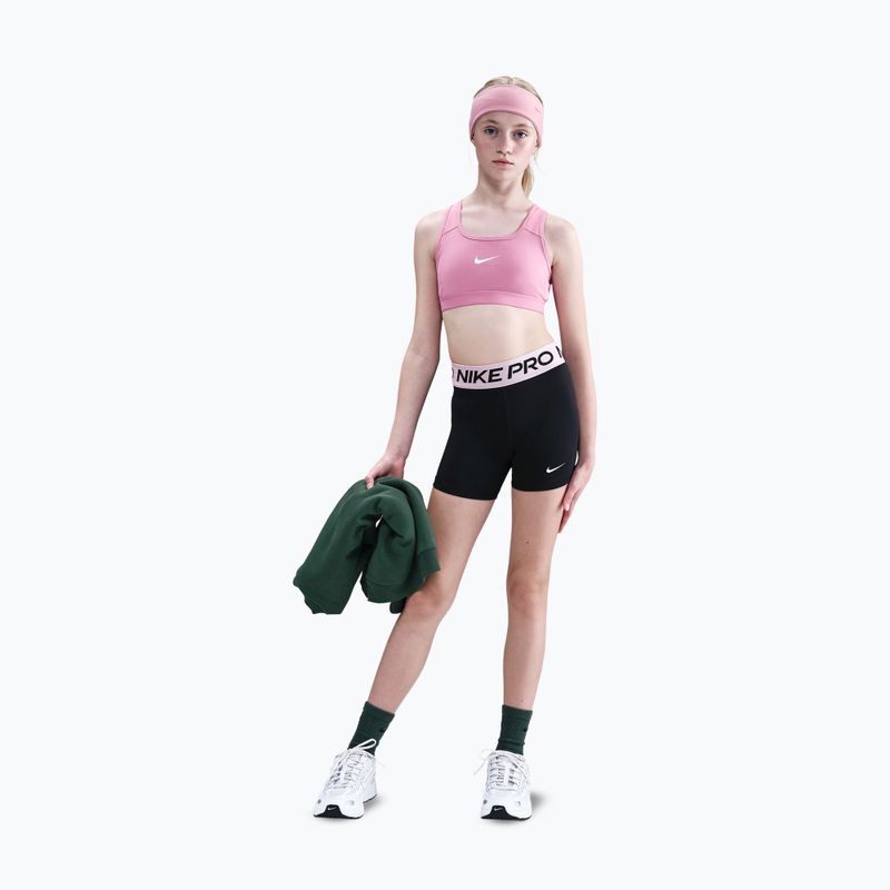 Детски шорти Nike Pro black/med soft pink/white 2