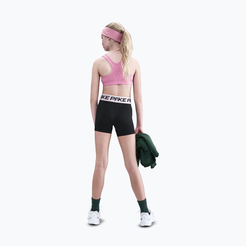 Детски шорти Nike Pro black/med soft pink/white 3
