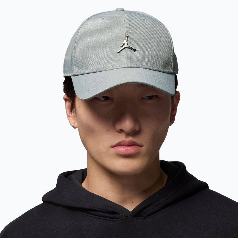 Шапка с козирка  Jordan Rise Structured Metal Jumpman light smoke grey/R511 8