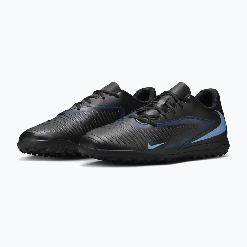 Мъжки футболни обувки Nike Phantom 6 Low Club TF black/black 3