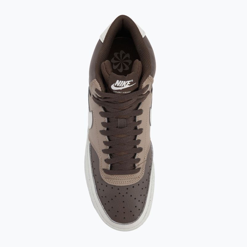Мъжки обувки Nike Court Vision Mid Next Nature baroque brown/mink brown/light bone 5