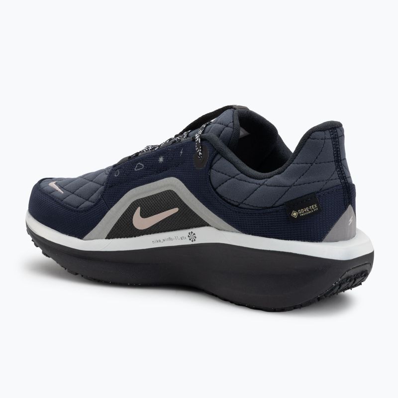 Дамски обувки за бягане Nike Winflo 11 GORE-TEX dark obsidian/anthracite/silt red 3