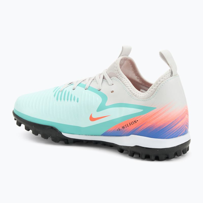 Детски футболни обувки Nike United Phantom 6 Low Academy Jr TF pistachio frost/hyper orange 3