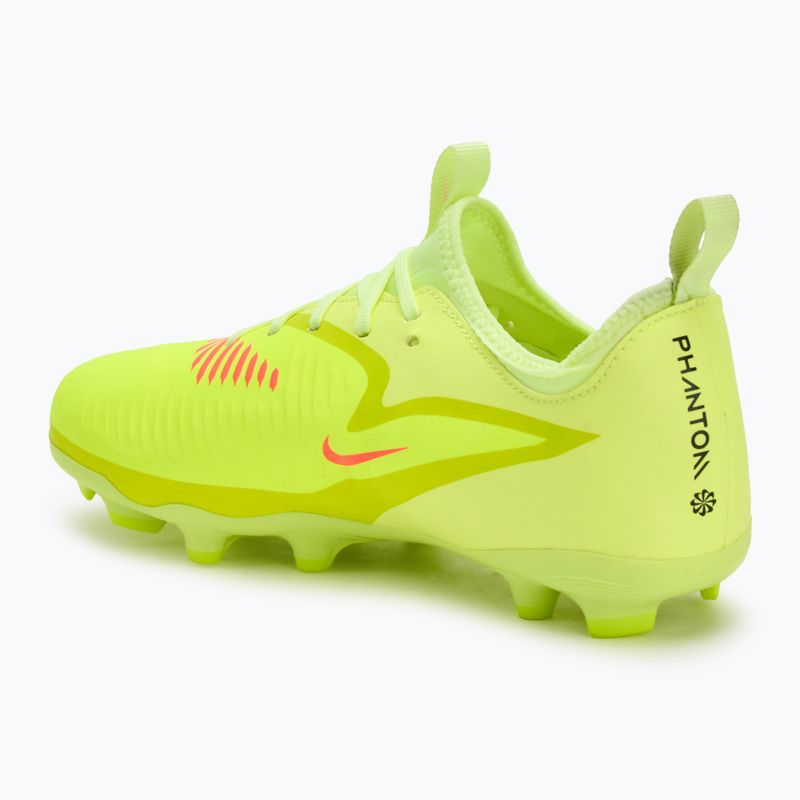 Детски футболни обувки Nike Phantom 6 Low Academy FG/MG Jr hyper crimson/limelight/black 3